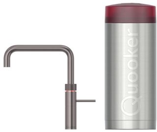 QUOOKER kokend water kraan COMBI Fusion Square GUNMETAL