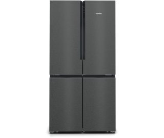 SIEMENS koelkast side-by-side black inox-antifingerprint KF96NAXEA
