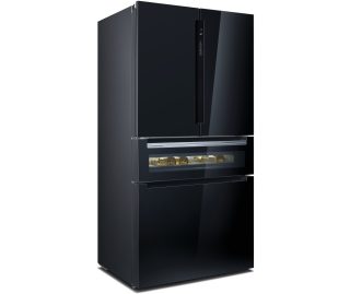 SIEMENS koelkast French door zwart KF96RSBEA