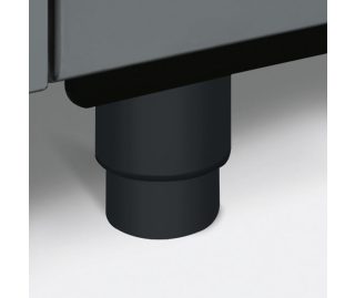 SMEG verhogingsset zwart KITH95MN