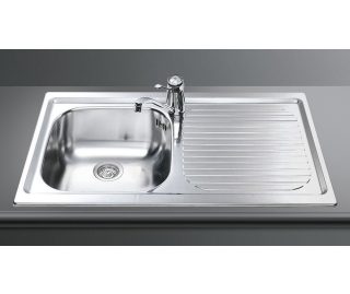 SMEG spoelbak inbouw LX861D2