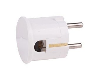 Stekker standaard 230 Volt / 16A met randaarde - haaks
