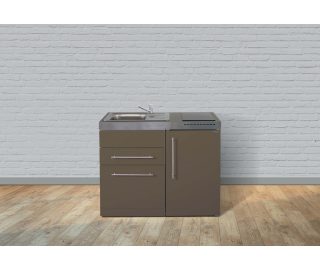 STENGEL minikeuken PREMIUMLINE MP 110 S (koelkast, lade, vitrokeramische kookplaat)