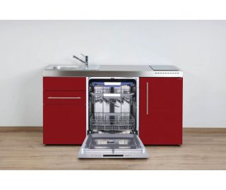STENGEL minikeuken PREMIUMLINE MPGG 160 in kleur (koelkast, vaatwasser, vitrokeramische kookplaat)