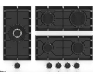 WIGGO kookplaat inbouw WH-G735GR(W)