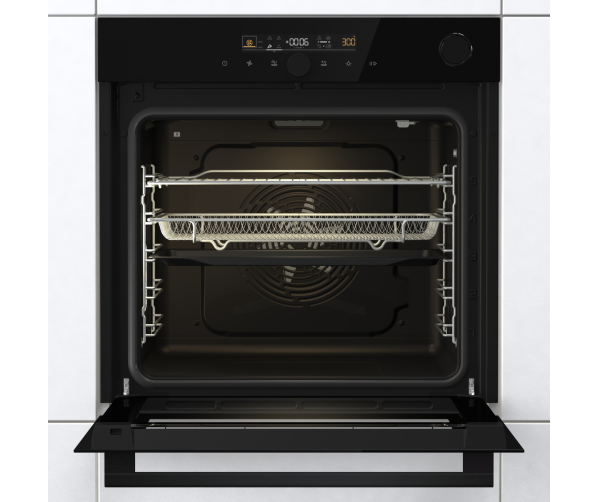 Pelgrim OPASC560ZWA inbouw zwarte oven