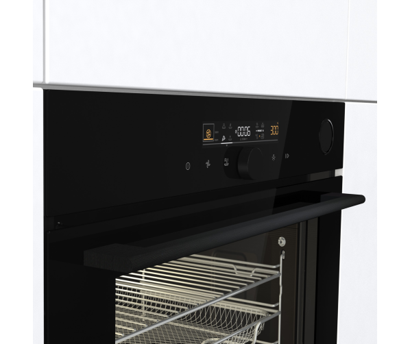 Pelgrim OPASC560ZWA inbouw zwarte oven