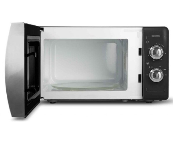 Schneider SMW20VMB retro jaren 50 magnetron - mat zwart