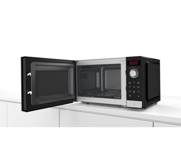 Bosch FFL023MS2 vrijstaande magnetron - zwart/rvs
