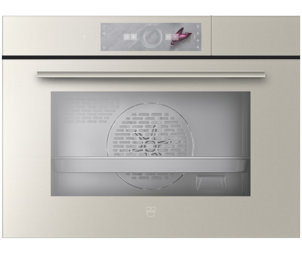 V-Zug CombiSteamer V6000 45F Pearl Glas inbouw combi-stoomoven