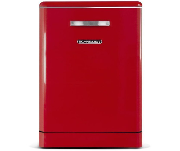 Schneider SDW1444VR retro jaren 50 vaatwasser - rood
