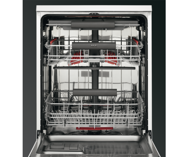 De AEG FSS6370XP vaatwasser inbouw is een vaatwasser met een inhoud van wel 15 couverts!