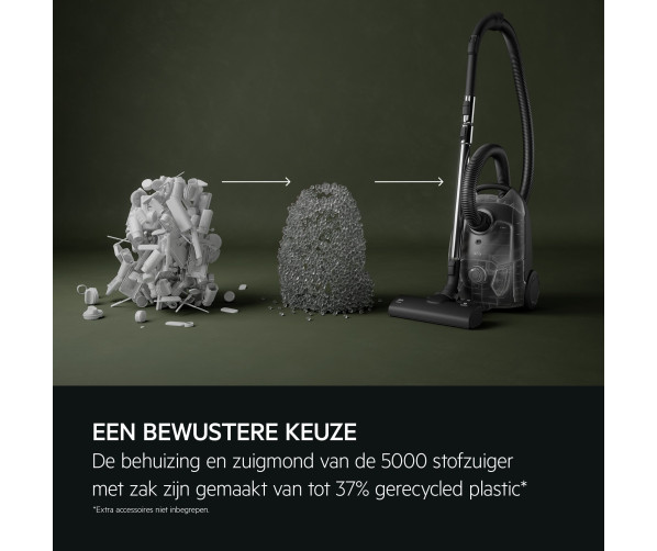 Aeg AB51C2DR stofzuiger met stofzak en parketborstel - rood