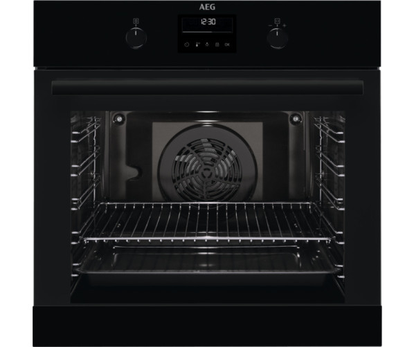 AEG BPB331061B inbouw oven - zwart - pryolyse