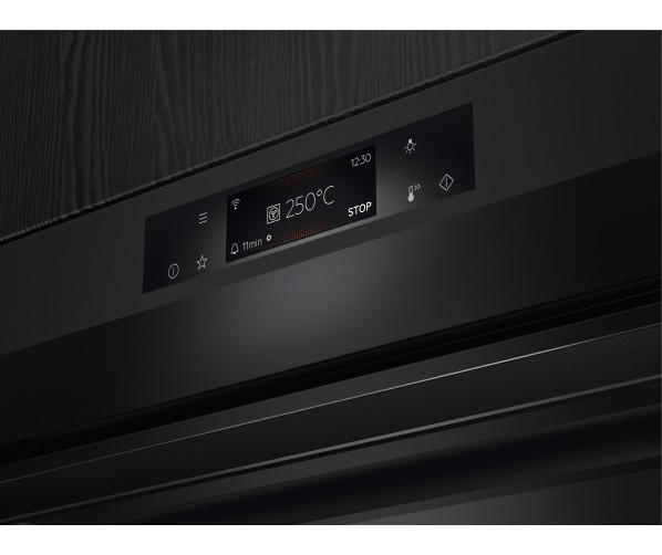 AEG BPE748380T inbouw oven - mat zwart