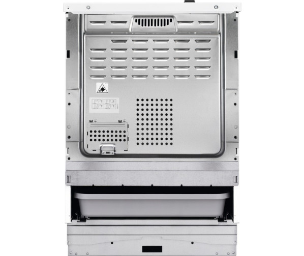 AEG CIB6642ABW achterkant met aansluitpunten en ventilatieopeningen