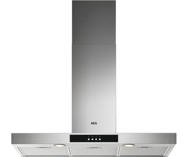 AEG DBB3951M wand rvs afzuigkap - 90 cm. breed