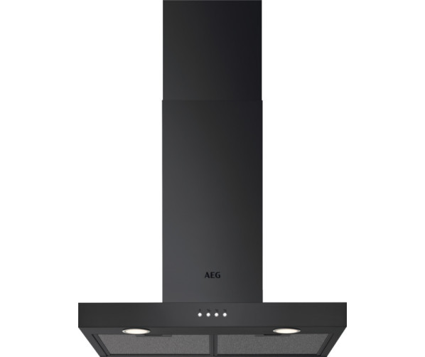 AEG DBE3651R wand afzuigkap - mat zwart - 60 cm. breed