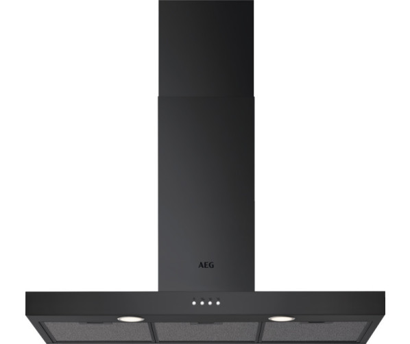 AEG DBE3951R wand afzuigkap - mat zwart - 90 cm.