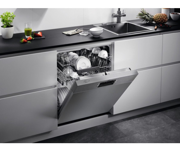 AEG FEB52630ZM inbouw vaatwasser - rvs bedieningspaneel
