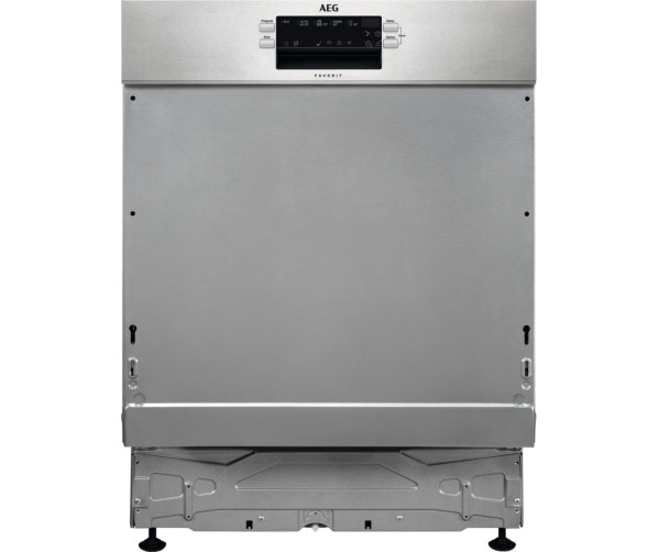 AEG FEB52630ZM inbouw vaatwasser - rvs bedieningspaneel