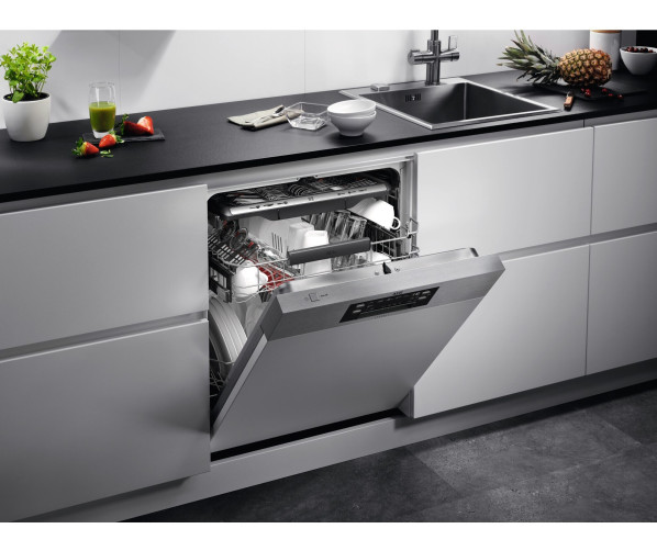AEG FEE74716PM inbouw vaatwasser met besteklade - half geintegreerd