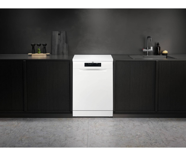 AEG FFB64627ZW vrijstaande vaatwasser - wit - bestekmand