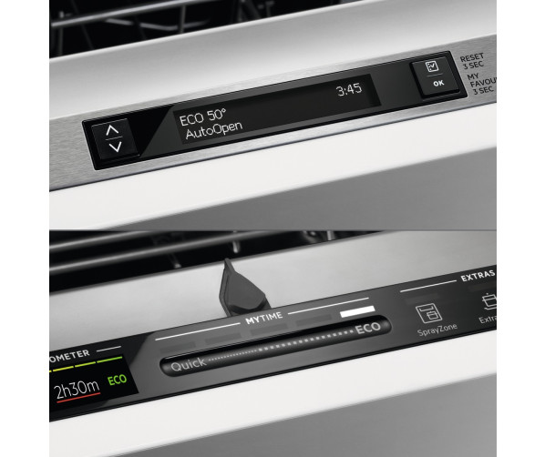 AEG FSE72507P smalle inbouw vaatwasser - 45 cm. breed