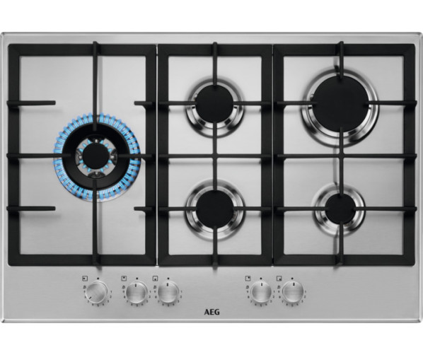 Aeg HGB75520SM inbouw kookplaat