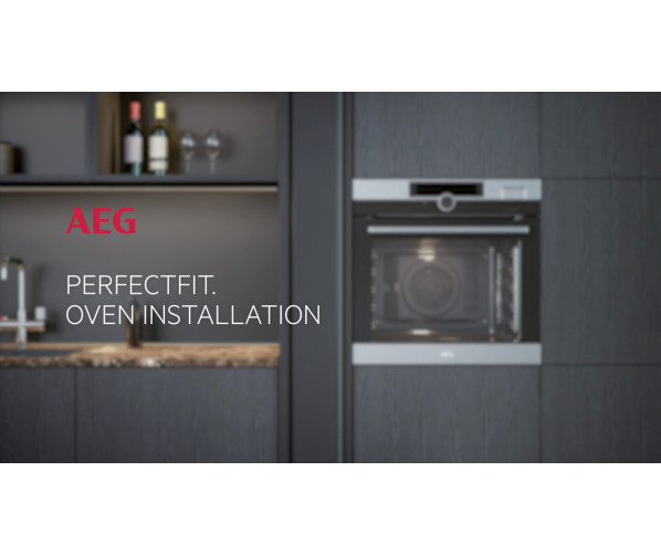 AEG KPE748280M inbouw rvs oven - nis 45 cm. - met pyrolyse