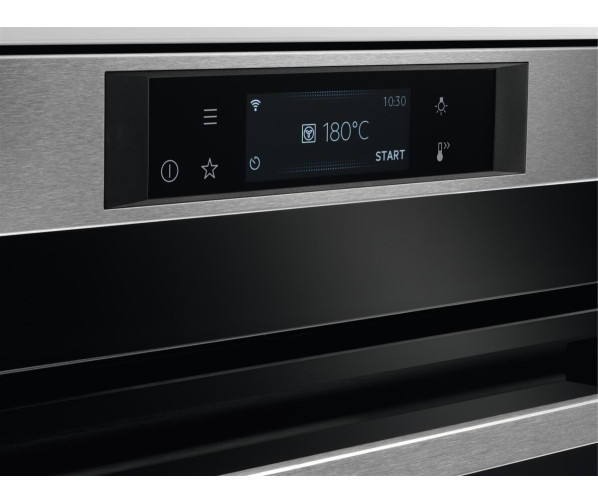 AEG KPE748280M inbouw rvs oven - nis 45 cm. - met pyrolyse