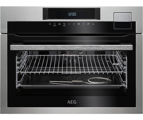 Aeg KSE792220M rvs inbouw combi-stoomoven