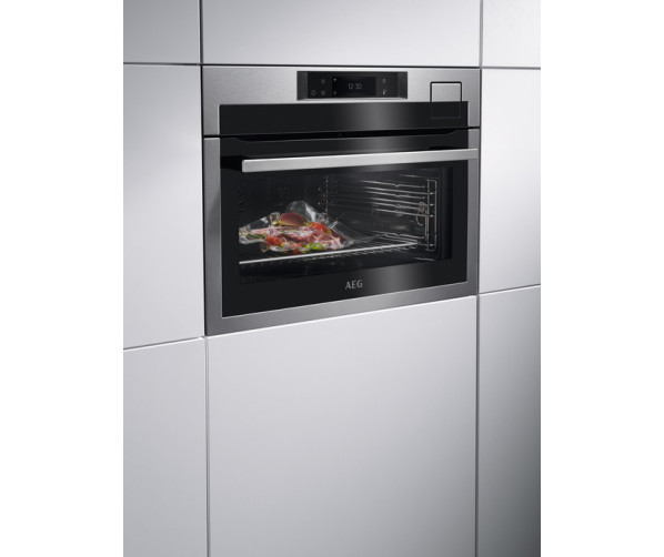 AEG KSE792280M inbouw combi-stoomoven - rvs