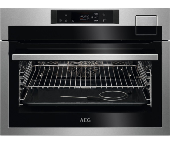 AEG KSE792280M inbouw combi-stoomoven - rvs