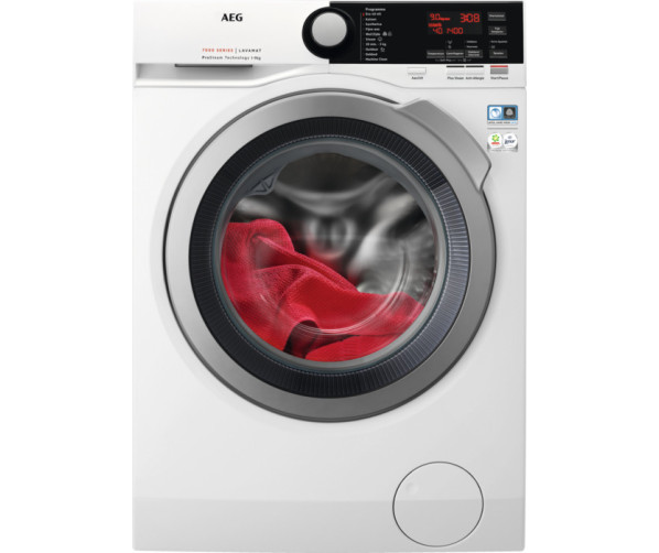 AEG L7ECO wasmachine met ProSteam en 9 kg. vulgewicht