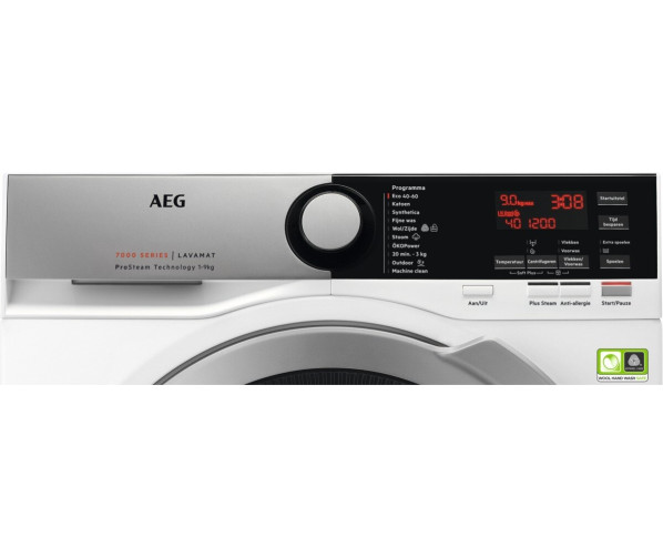 AEG L8FENS94E wasmachine - 9 kg. - 1400 toeren - OkoMix