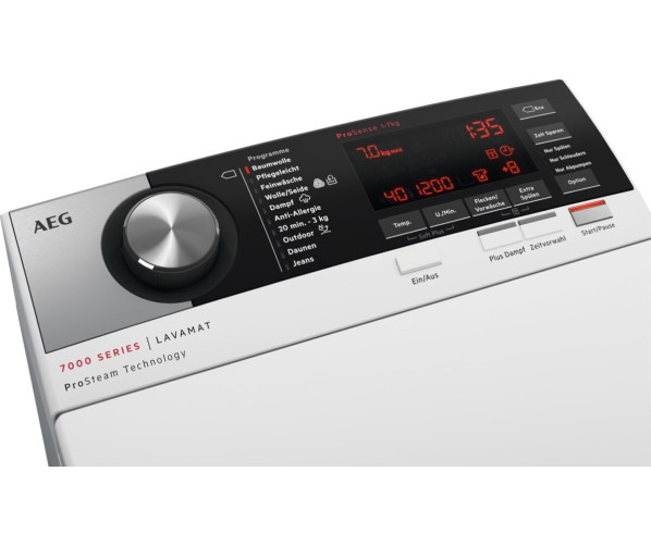 AEG L8TEN65C bovenlader wasmachine - 1500 toeren - 6 kg.