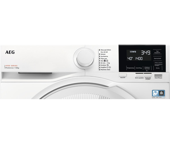 AEG LR63142 wasmachine ProSense met 10 kg vulgewicht