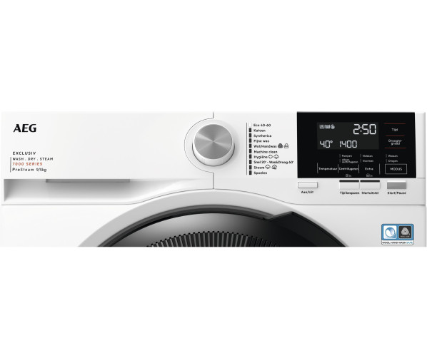 Aeg LWR739X64 was/droogcombinatie met ProSteam en DualSense