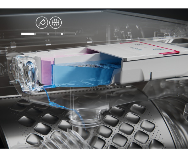 Aeg LWR8716AD6 was/droogcombinatie met HomeConnect en AutoDose