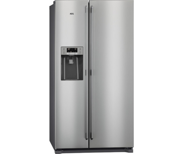 AEG RMB56111NX side-by-side koelkast rvs-look