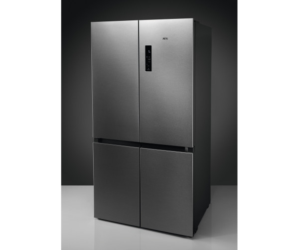 AEG RMB952D6VU 4-deurs side-by-side koelkast - rvs-look