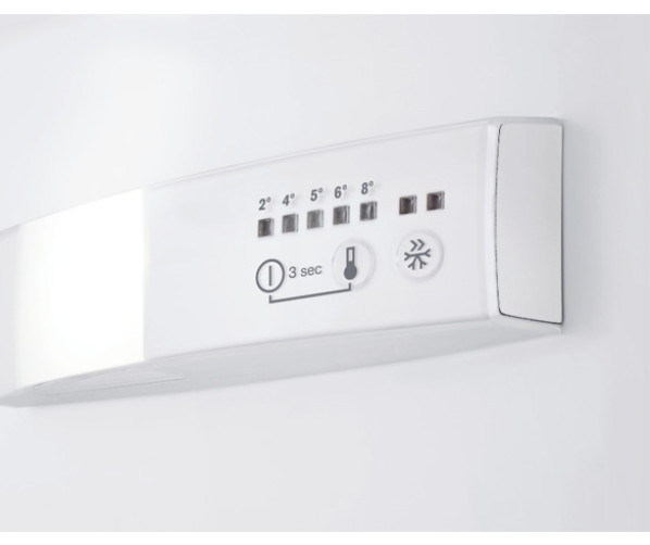 De thermostaat van de Aeg S53430CNX2 koelkast rvs
