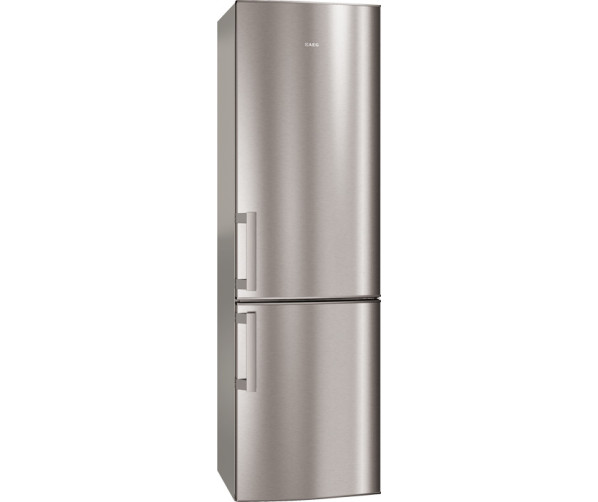De buitenzijde van de Aeg S53430CNX2 koelkast rvs