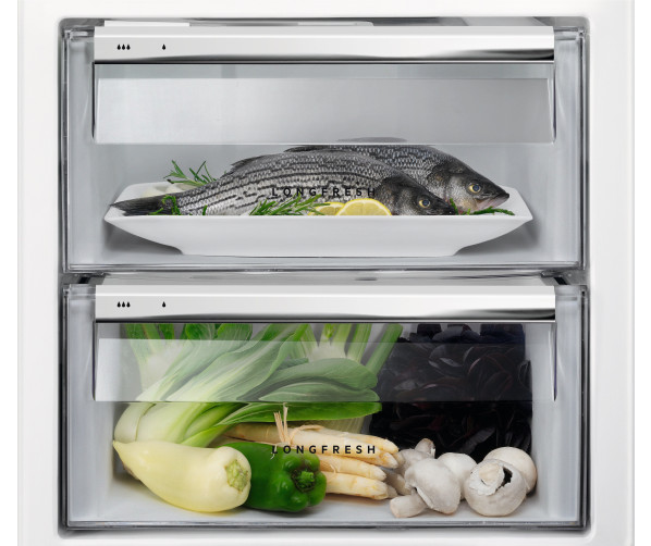 AEG SFE818E9ZC inbouw koelkast met LongFresh - nis 178 cm.
