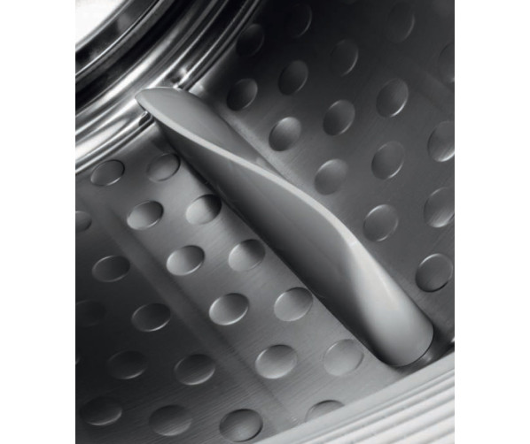 De AEG T88595IS wasdroger is voorzien van de nieuwe ProTex trommel en Woolmark Gold certificaat