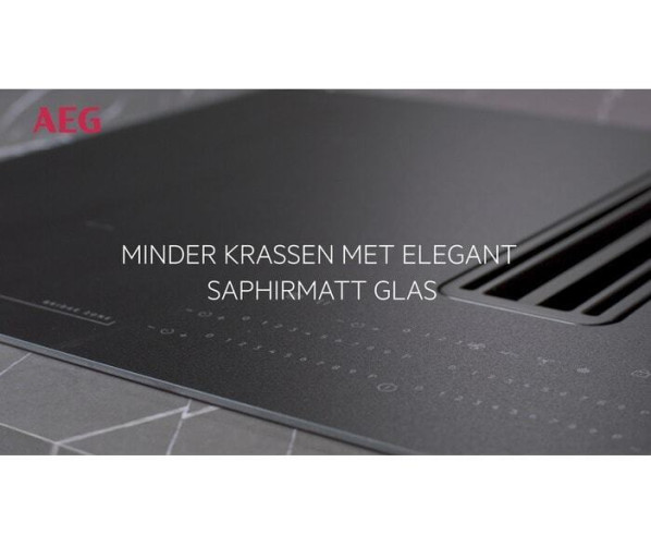 AEG TII84B10FZ inductie kookplaat met SaphirMatt glasplaat - 81 cm