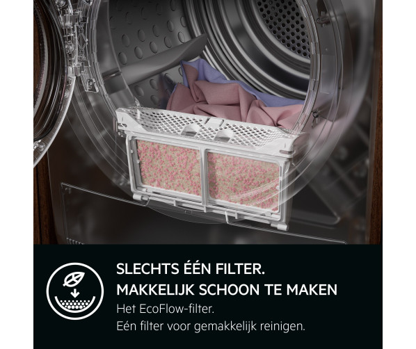 AEG TR718L2Z zuinige warmtepomp droger - wit