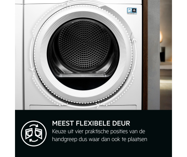 AEG TR738AT2B super zuinige warmtepomp droger met energieklasse A+++