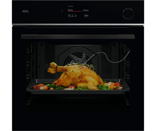 AEG TR7PB73FSB inbouw oven met SteamCrisp en pyrolyse reiniging